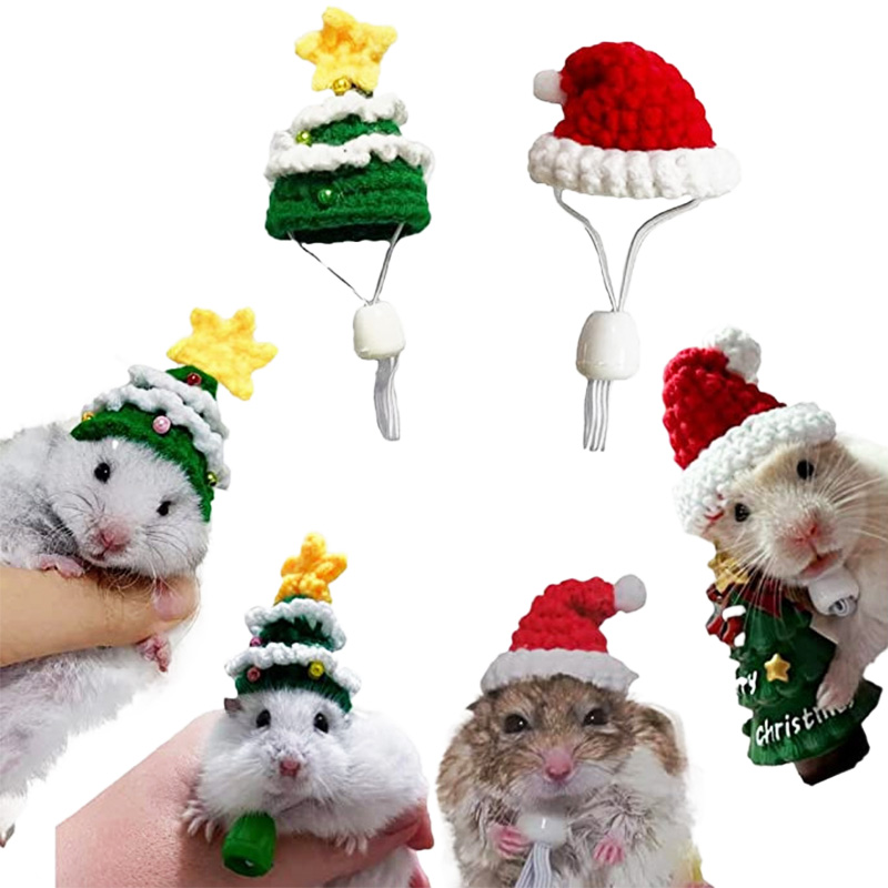 Santa Hat Plush - Sombrero de Navidad tejido a mano