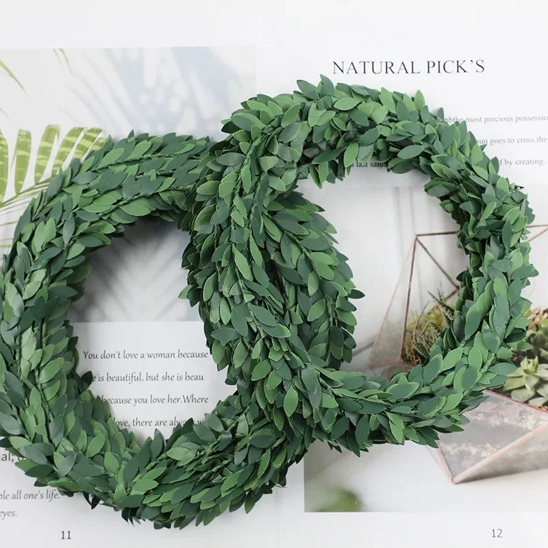 Christmas Wreath Fake - 7 metros de alambre de hierro