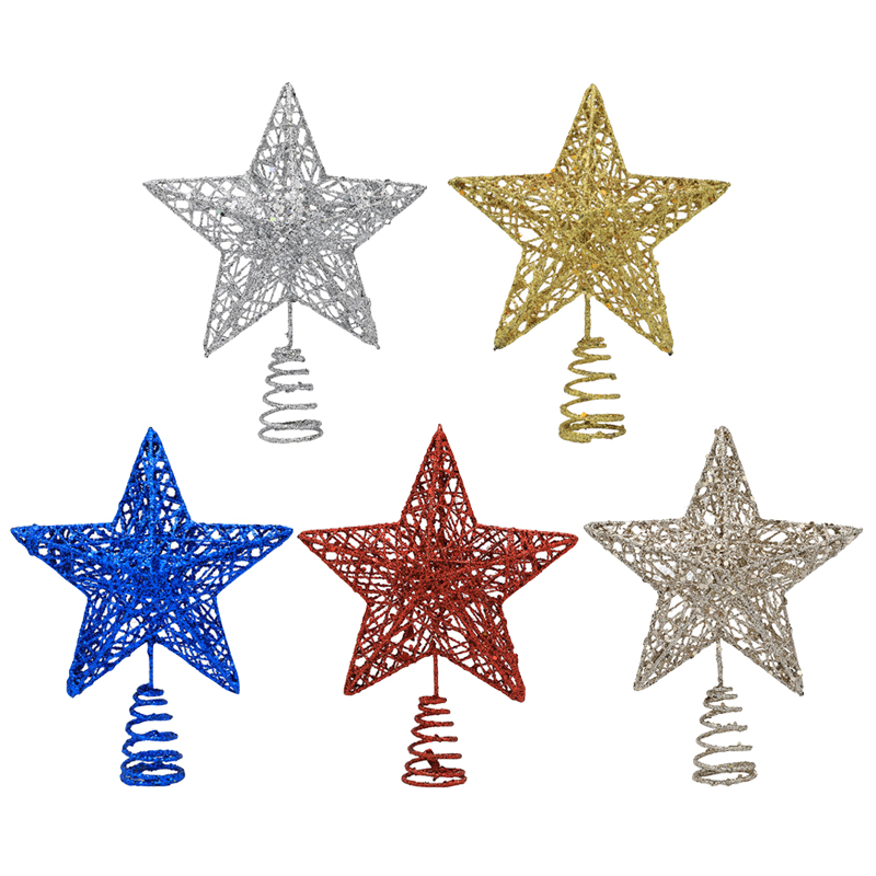 Star Tree Topper - Adorno para árbol de Navidad con