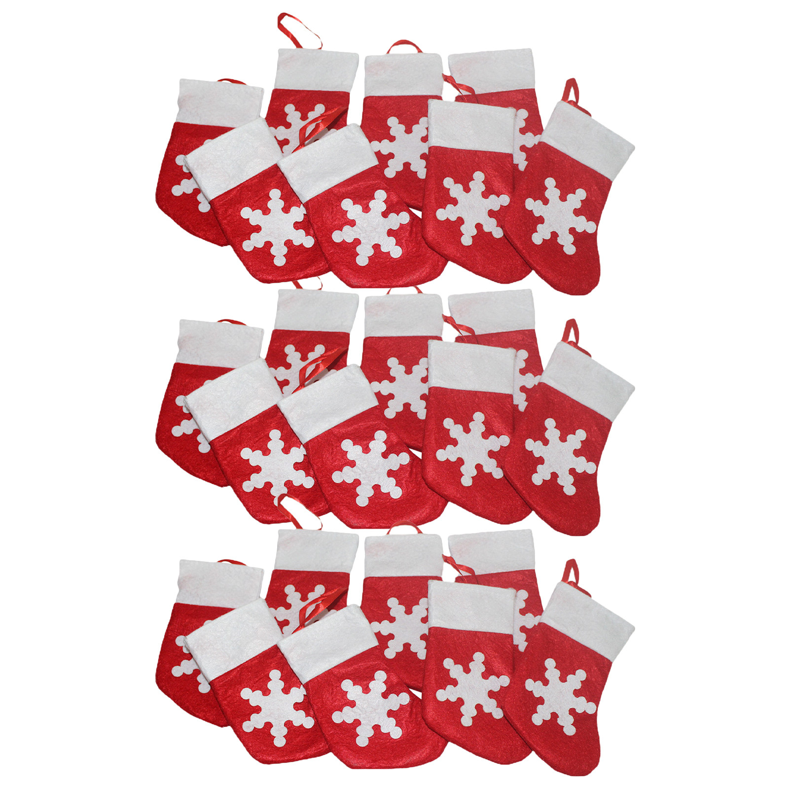 24 Piezas de Pequeños Calcetin - Christmas Stocking Hanging reseña y precio