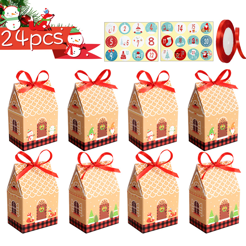 24 Sets de Cajas de Regalo con - Advent Calendar Gift reseña y precio