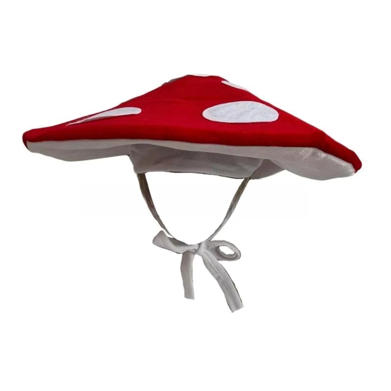 Sombrero de hongo para disfraz - Santa Hat Plush reseña y precio