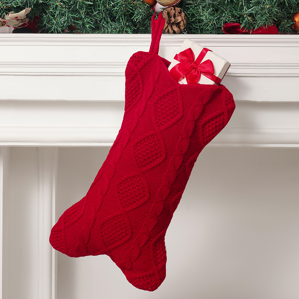 Calcetín Navideño para Perro,  - Christmas Stocking Hanging reseña y precio