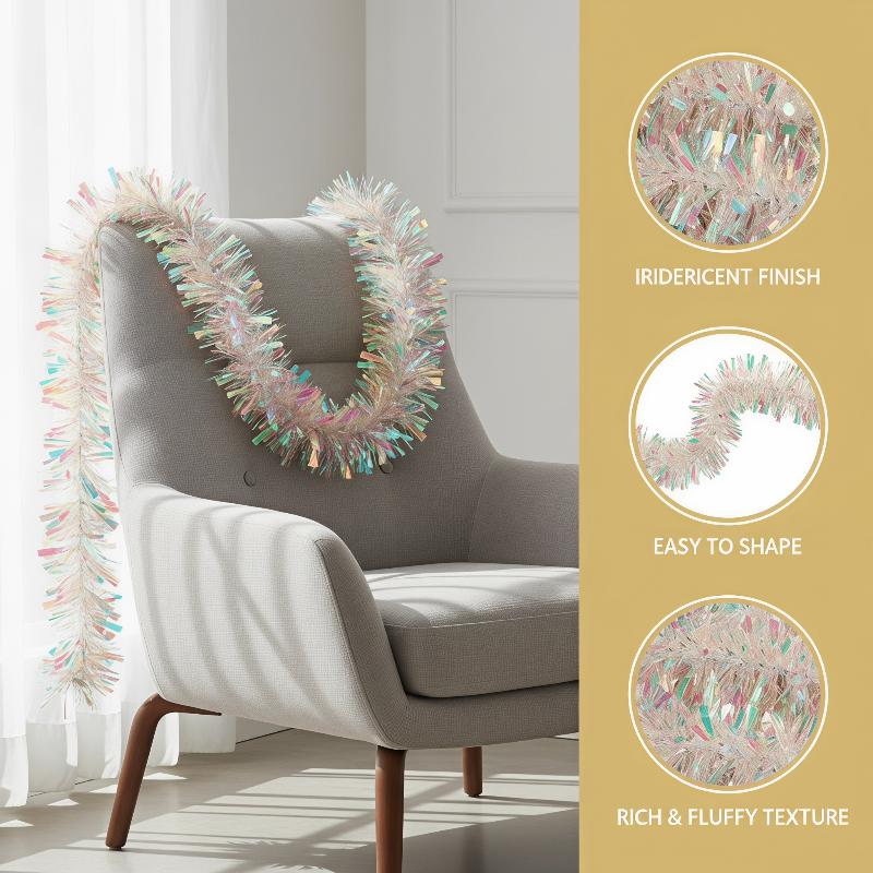 Guirnalda de Oropel Holográfic - Tinsel Garland Decoration reseña y precio
