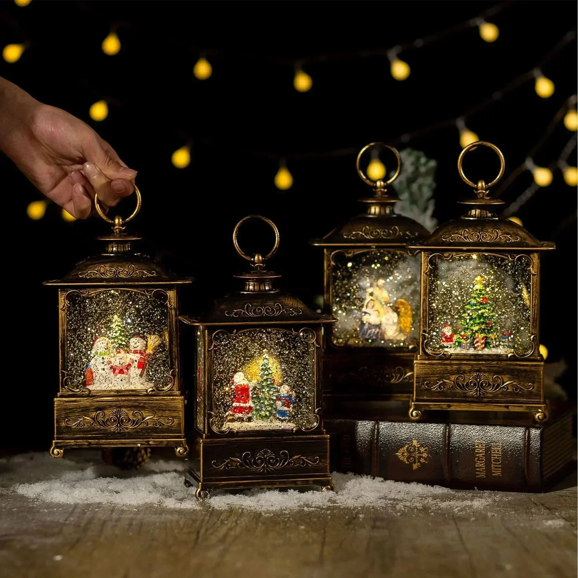 Caja de Música con Globo de Ni - Snow Globe Musical reseña y precio
