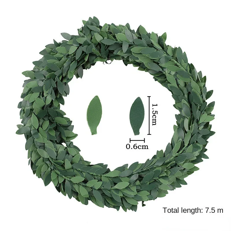 7 metros de alambre de hierro  - Christmas Wreath Fake reseña y precio