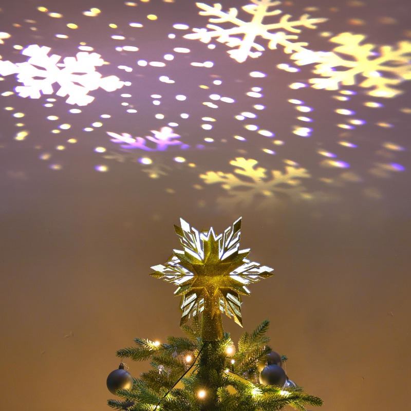 Proyección LED para árbol, est - Star Tree Topper reseña y precio