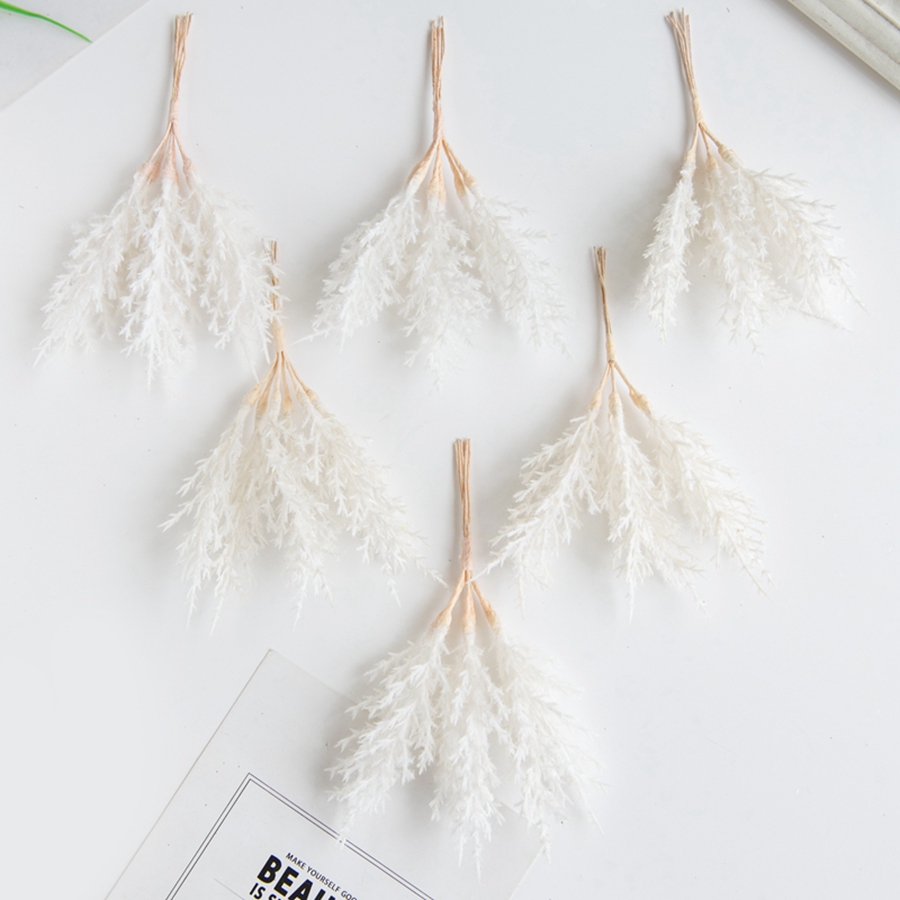 6Pcs plantas artificiales otoñ - Christmas Wreath Fake reseña y precio