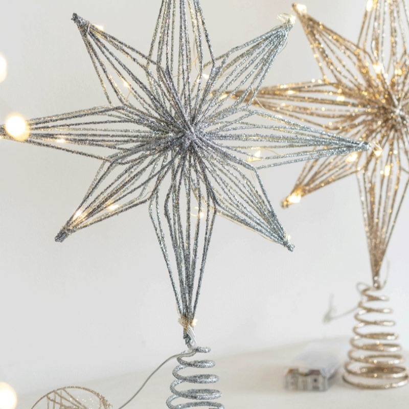 Decoración Navideña, Adorno de - Star Tree Topper reseña y precio