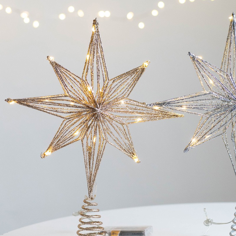 Decoración Navideña, Adorno de - Star Tree Topper reseña y precio