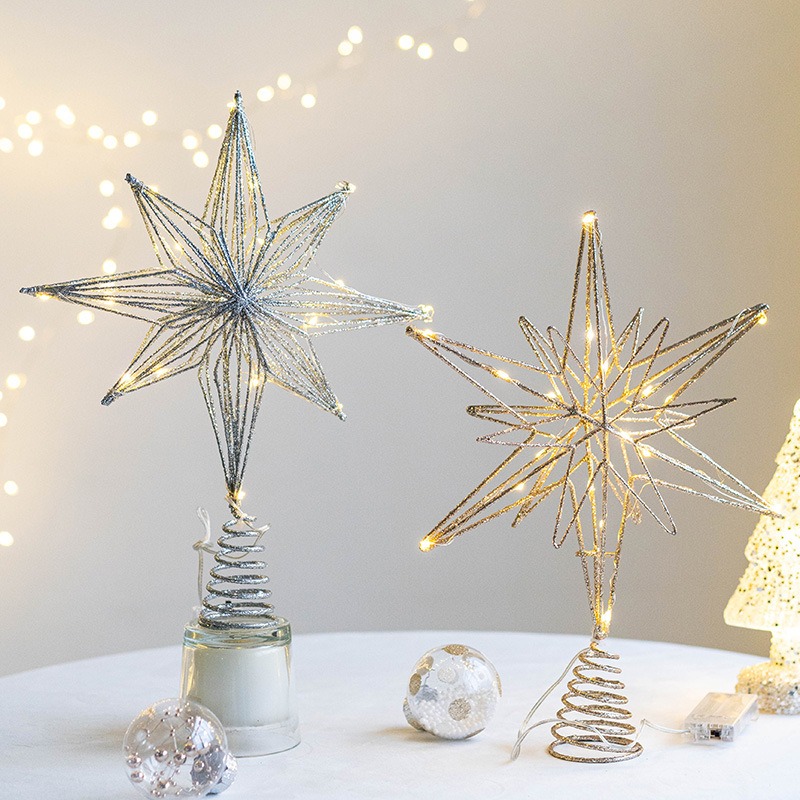 Decoración Navideña, Adorno de - Star Tree Topper reseña y precio