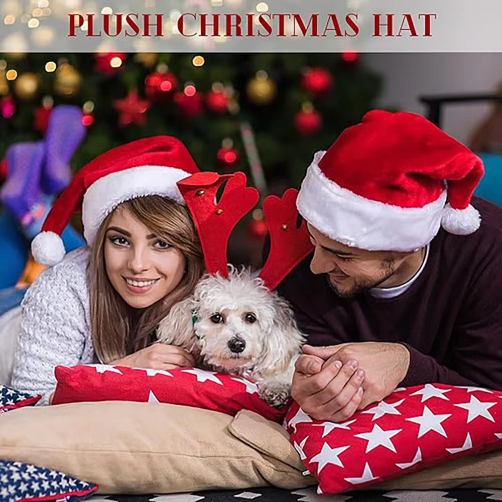 Nuevo Gorro de Navidad para Ad - Santa Hat Plush reseña y precio