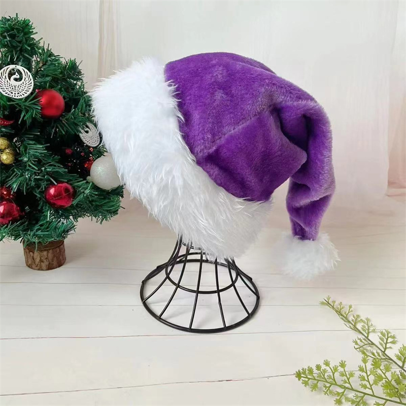 Gorro navideño de Papá Noel de - Santa Hat Plush reseña y precio