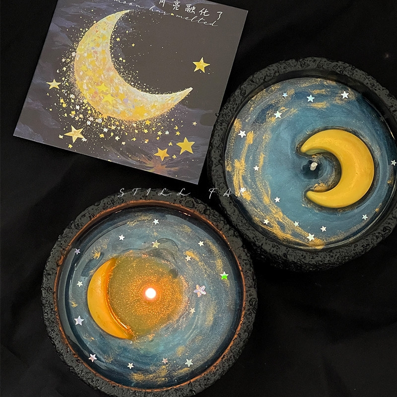 Vela Aromática Luna Fundida, H - Holiday Candle Set reseña y precio