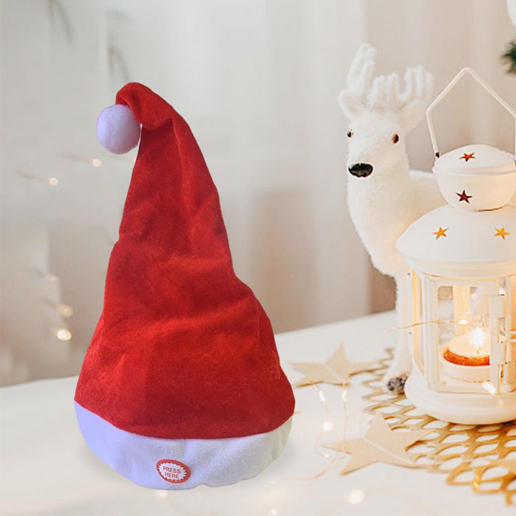 Sombreros de Papá Noel para ca - Santa Hat Plush reseña y precio