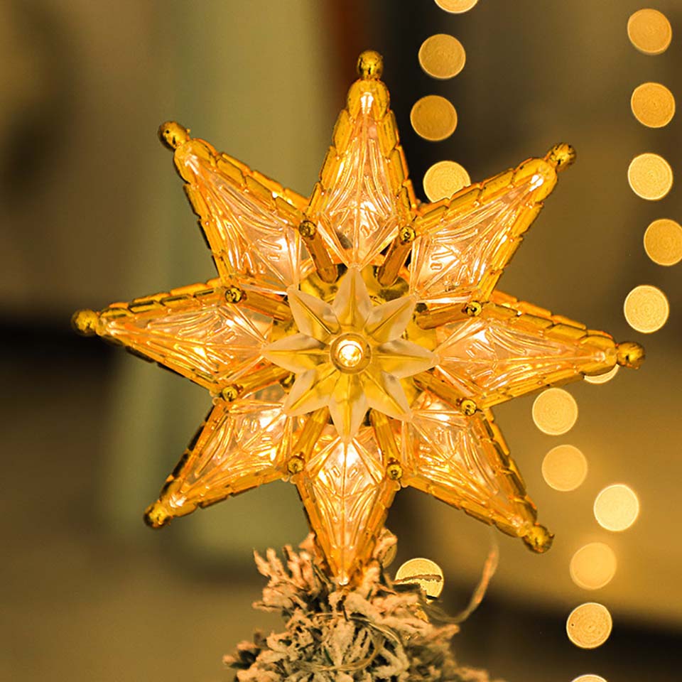 Adorno de Estrella Iluminada p - Star Tree Topper reseña y precio