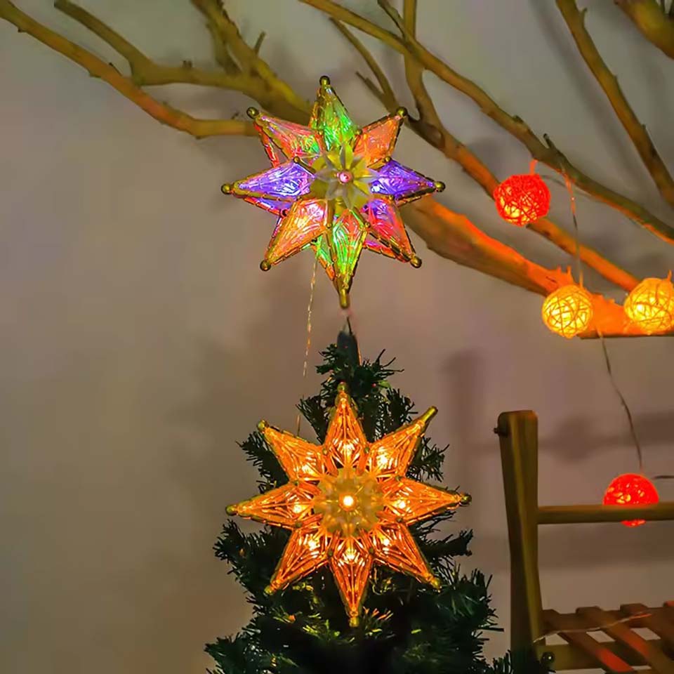 Adorno de Estrella Iluminada p - Star Tree Topper reseña y precio