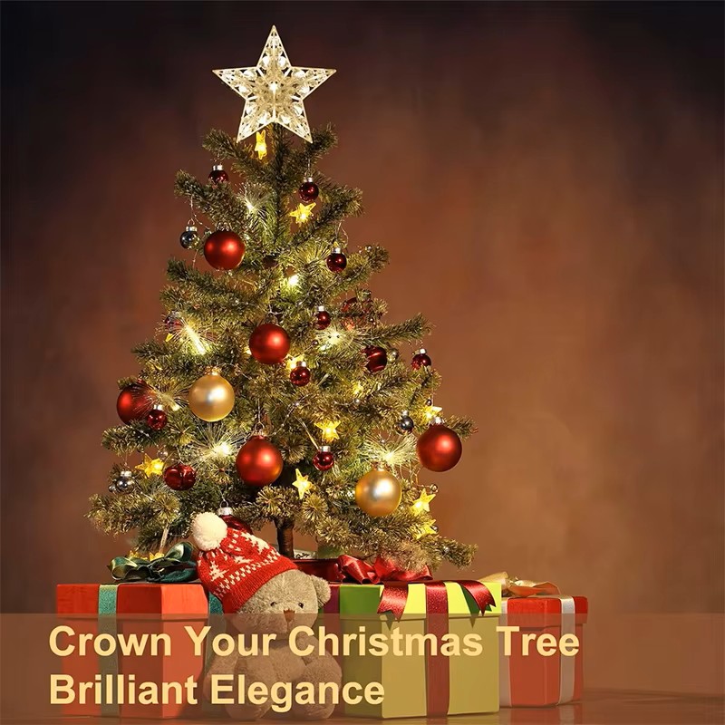Adorno de árbol de Navidad de  - Star Tree Topper reseña y precio