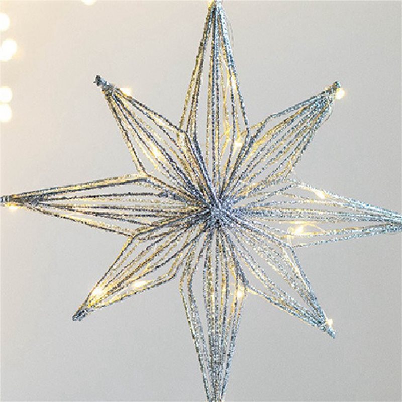 ABXF-2X Adornos para árbol de  - Star Tree Topper reseña y precio