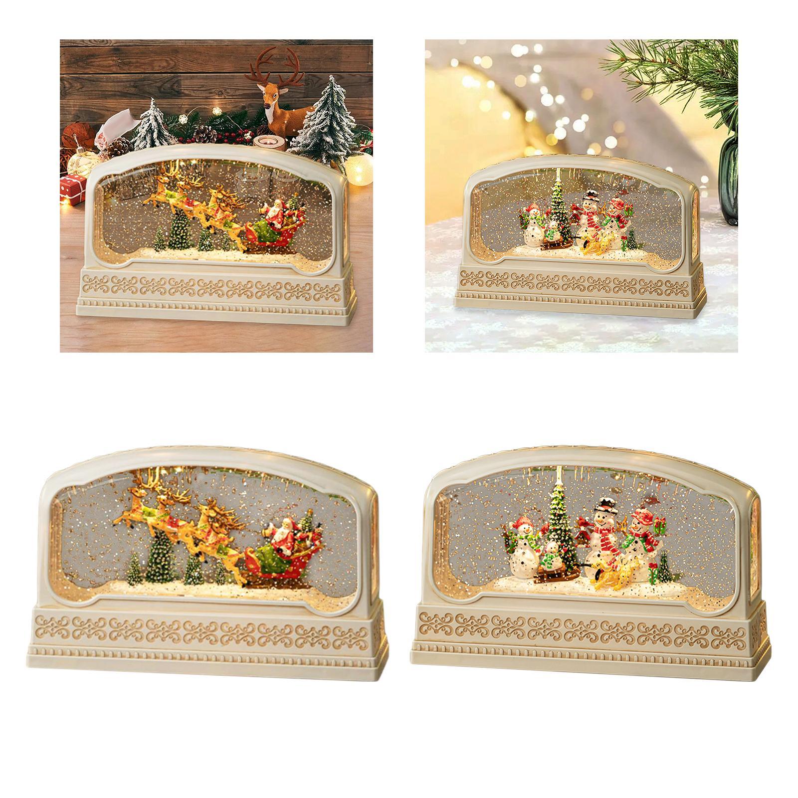 Globo de nieve de Navidad ilum - Snow Globe Musical reseña y precio