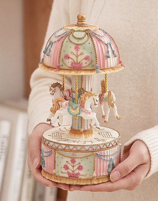 Caja de música de carrusel, bo - Snow Globe Musical reseña y precio