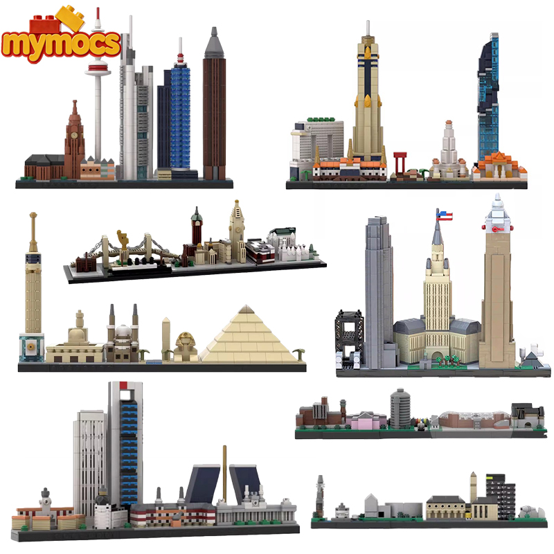 Mymocs World City Skyline, Set - Lego Set Creator reseña y precio
