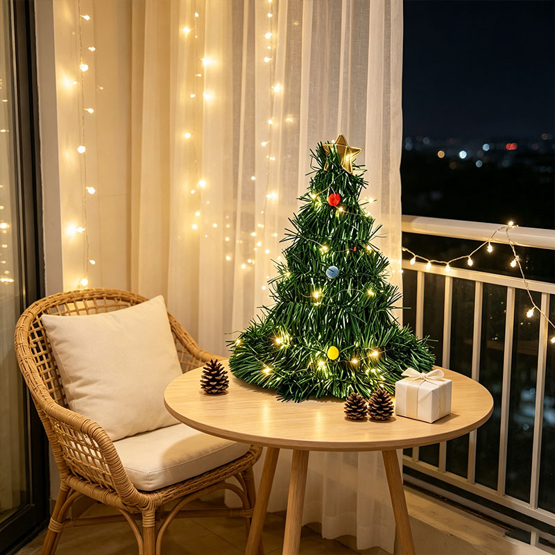 Mini Árbol de Navidad Plegable - Star Tree Topper reseña y precio