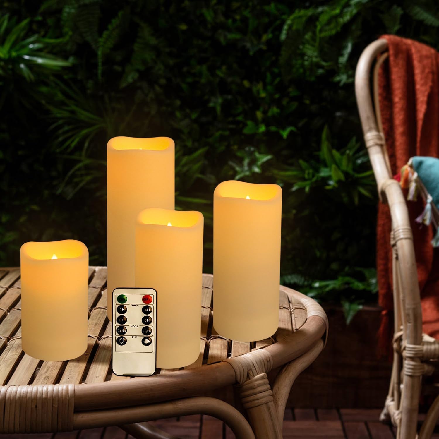 Juego de 96 Velas LED Impermea - Holiday Candle Set reseña y precio