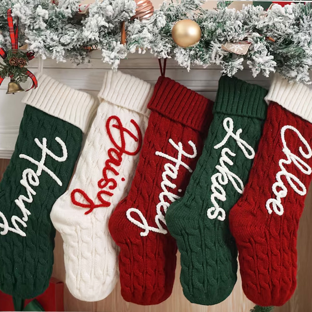1 pieza de calcetín decorativo - Christmas Stocking Hanging reseña y precio