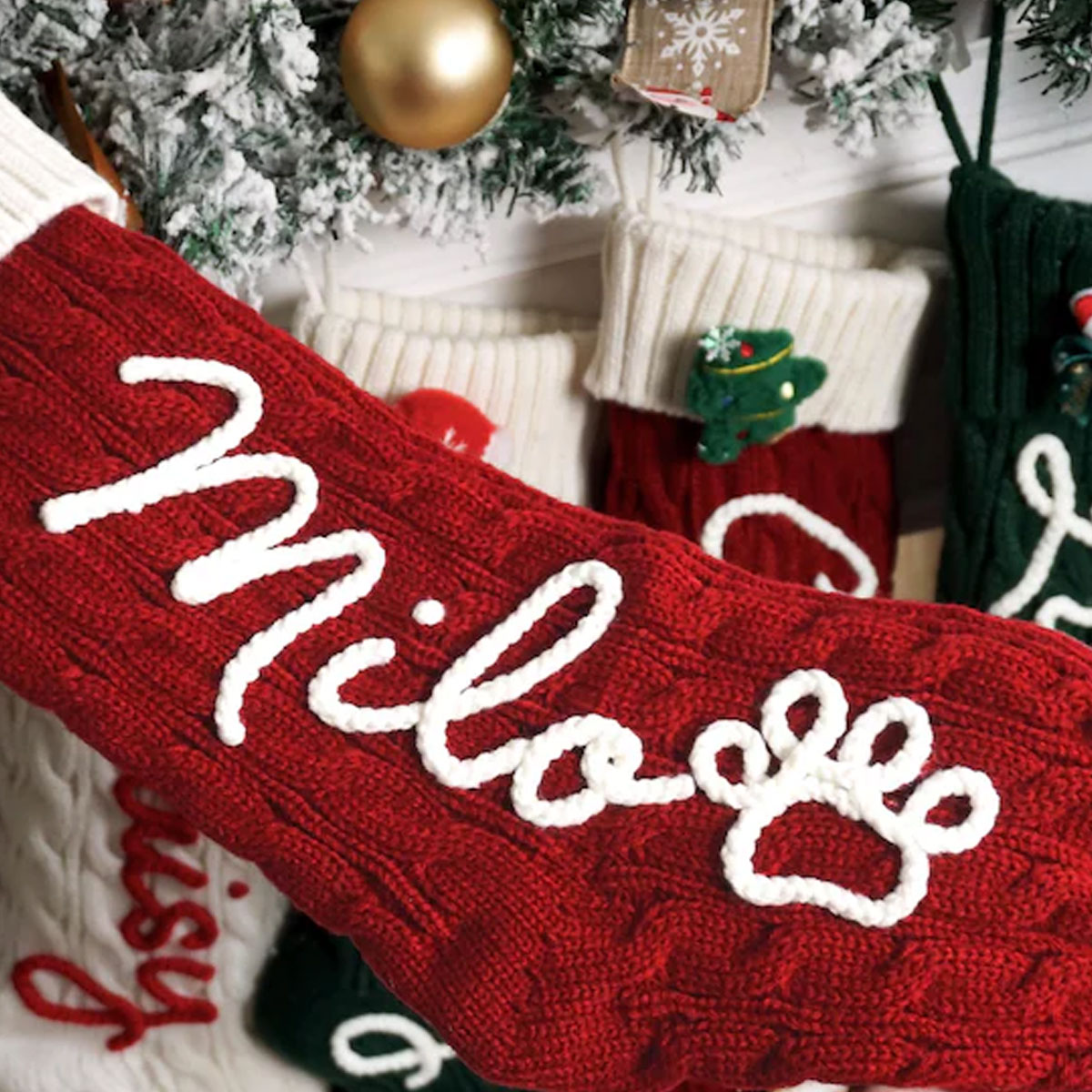 1 pieza de calcetín decorativo - Christmas Stocking Hanging reseña y precio