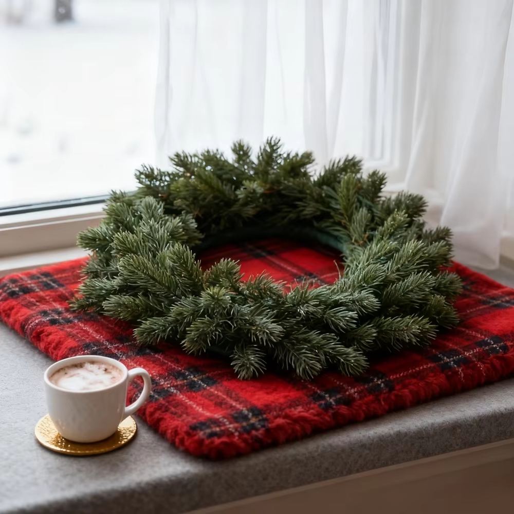 Guirnalda Artificial de Pino p - Christmas Wreath Fake reseña y precio